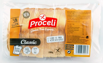 Proceli - Chléb toustový klasický 280g