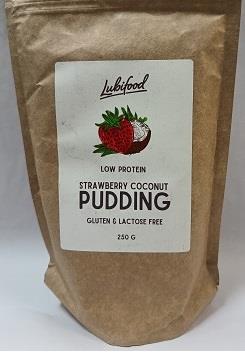 Puding low protein s příchutí Jahody 250g 