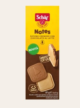 S - Notes sušenky s mléčnou čokoládou 81g