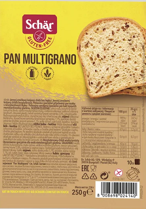 S - Pan Multigrano NEW 250g