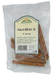 Koření Benkor - Skořice celá 5 ks