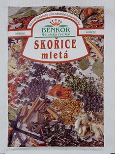 Koření Benkor - Skořice mletá 40g