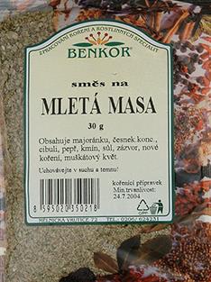 Koření Benkor - Směs na mletá masa 30g