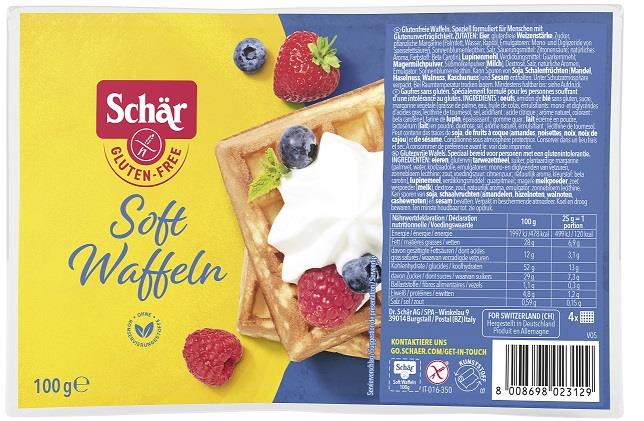 S - Soft Waffeln 100g (4ks) - bez lepku 