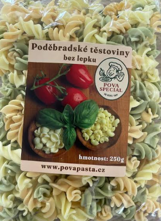 Těstoviny bzlp. - barevná vřetena 250g