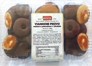 Vánoční čajové pečivo 345g - bez laktózy 