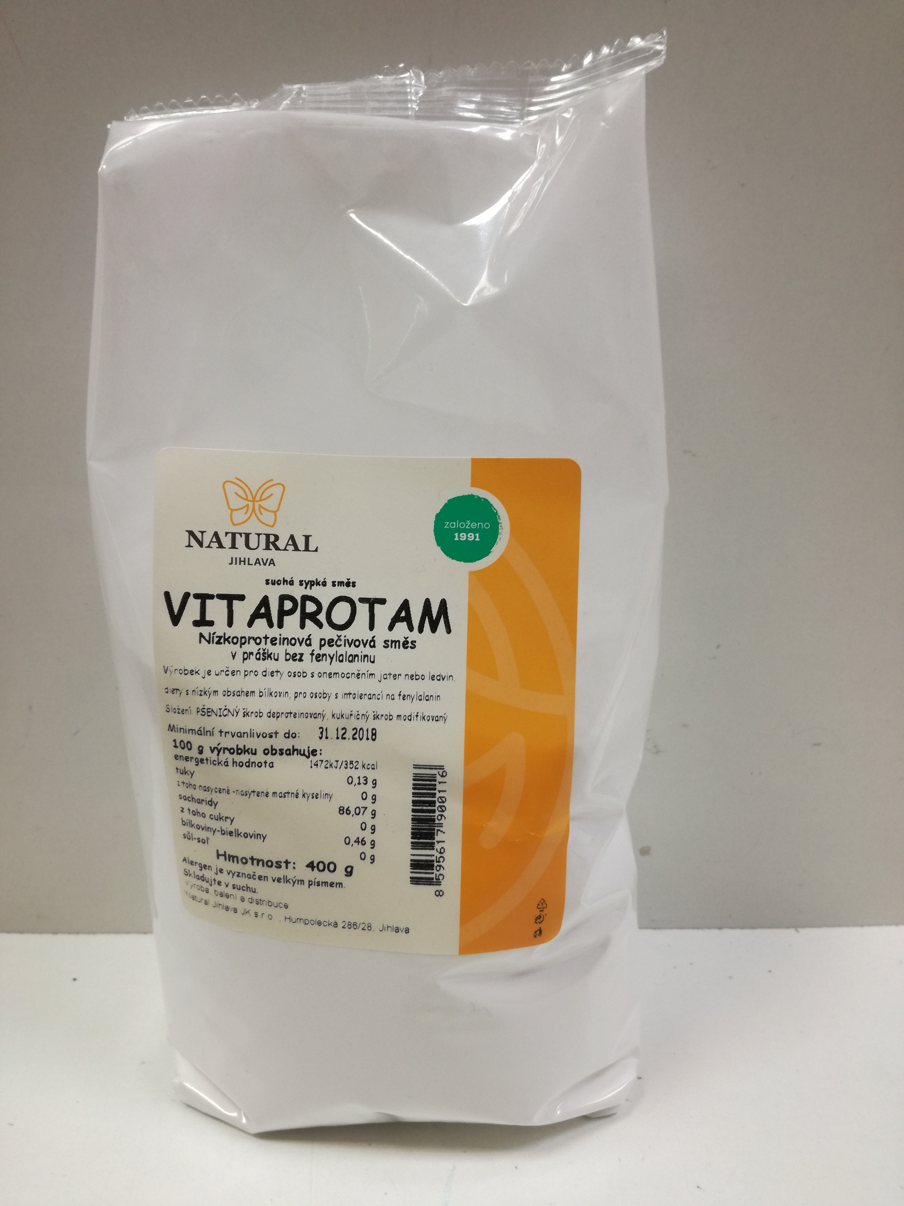 Vitaprotam 400g - směs na pečení PKU