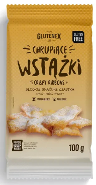 Křupavé smažené tvarované kousky 100g (Wstažki)