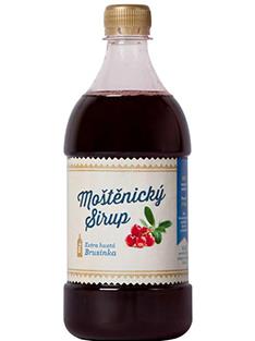 Moštěnický sirup Brusinka 0,7 L