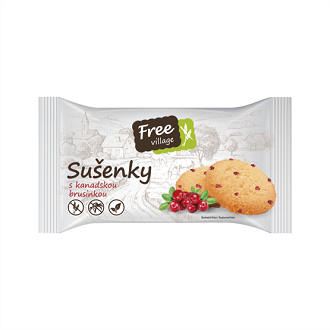 PER - Sušenky s kanad. brusinkou 50g - bez lepku