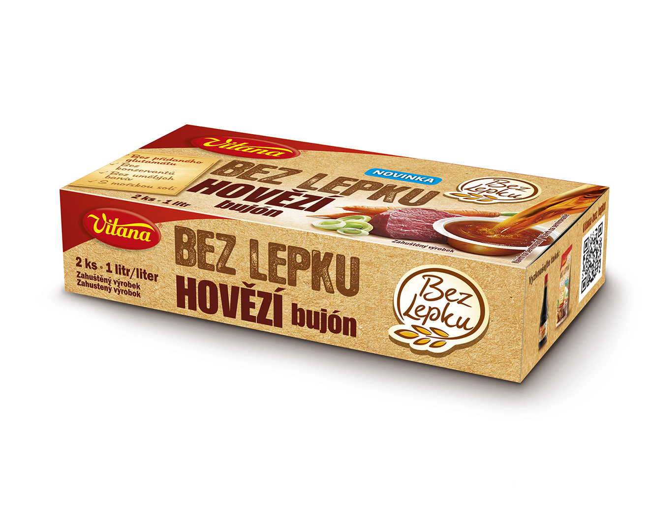 Bujón Hovězí 2x28g - bez lepku (V)