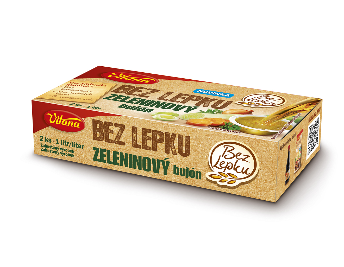 Bujón Zeleninový 2x28g - bez lepku (V)
