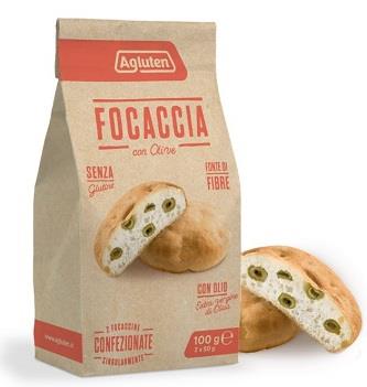 FOCCACIA con Olive 4x50g - bez lepku