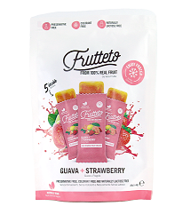 Frutteto Ovocný snack Guava a Jahoda 250g