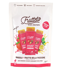 Frutteto Ovocný snack Jahoda a Maracuja 250g