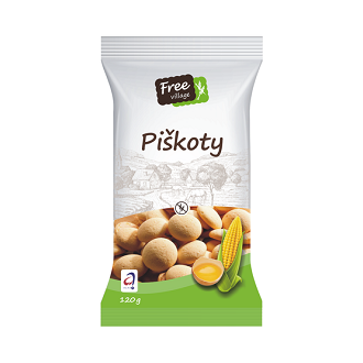 PER - Piškoty světlé 120g - bez lepku 