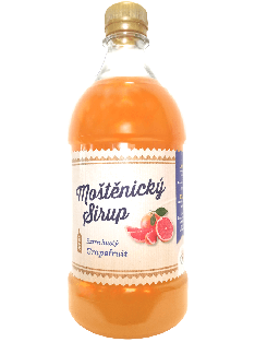 Moštěnický sirup Grapefruit 0,7 L