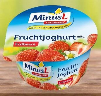 Bez laktózy - Jogurt jahoda 150g