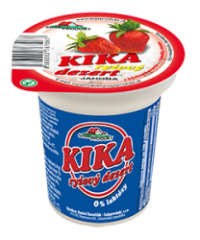 KIKA - desert rýžový Jahoda 125g 