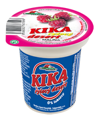 KIKA - desert rýžový Malina 125g