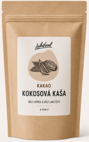 Kokosová kaše low protein s příchutí Kakao 250g