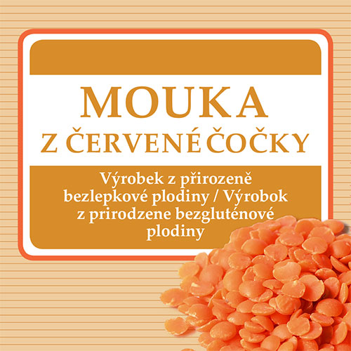 ADV Mouka z červené čočky 250g 