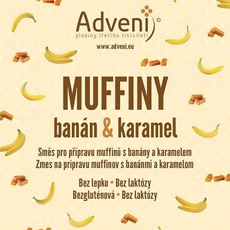 ADV Směs na Muffiny banán+ karamel 280g
