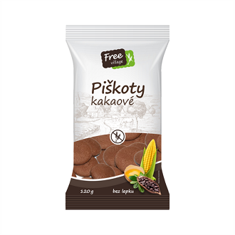 PER - Piškoty kakaové 120g - bez lepku