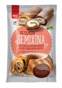 Semixína 1kg - směs na sladké pečivo - bez lepku