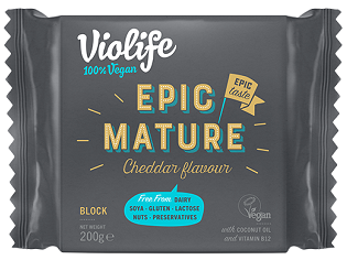 Violife rostl.sýr Čedar blok 200g